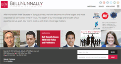 Desktop Screenshot of bellnunnally.com